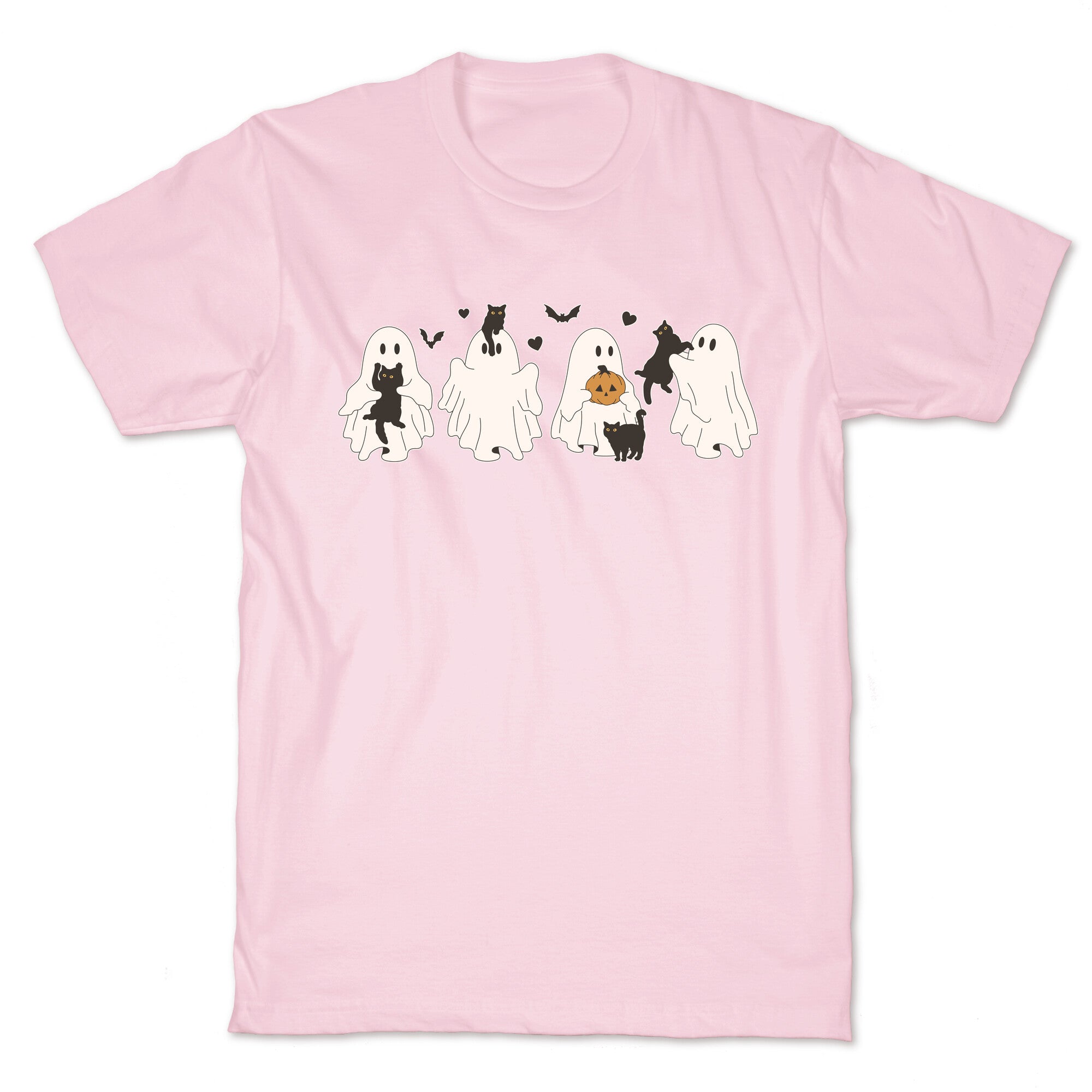 Cute Ghost Cats T-Shirt