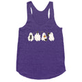 Cute Ghost Cats Racerback Tank