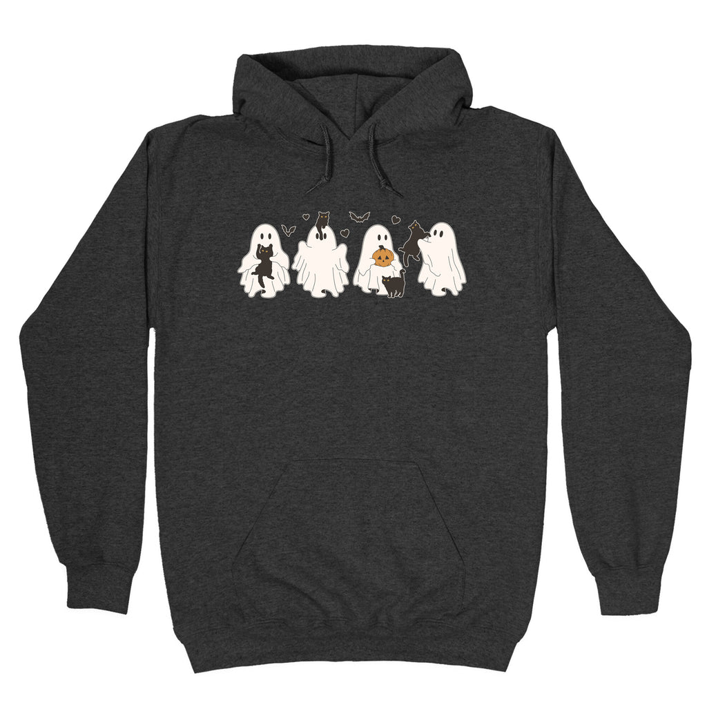 Cute Ghost Cats Hoodie