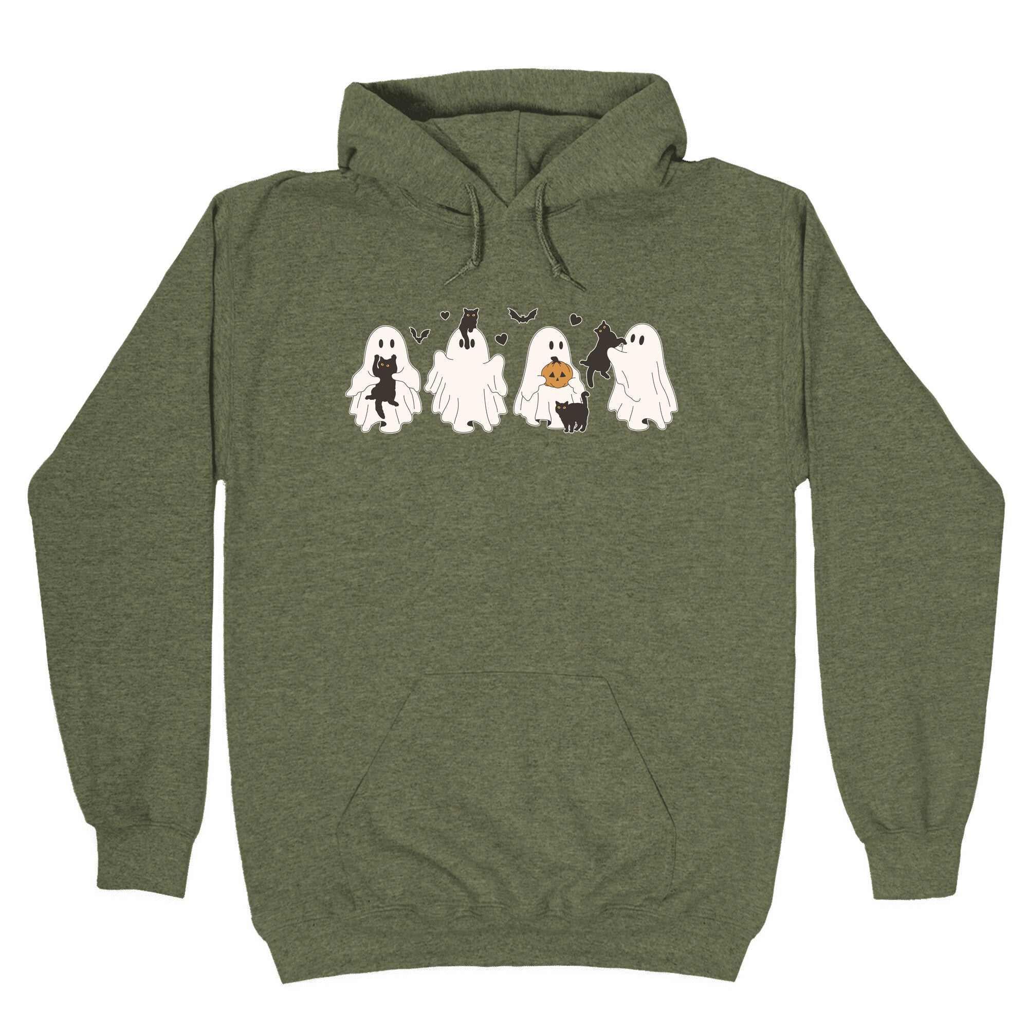 Cute Ghost Cats Hoodie