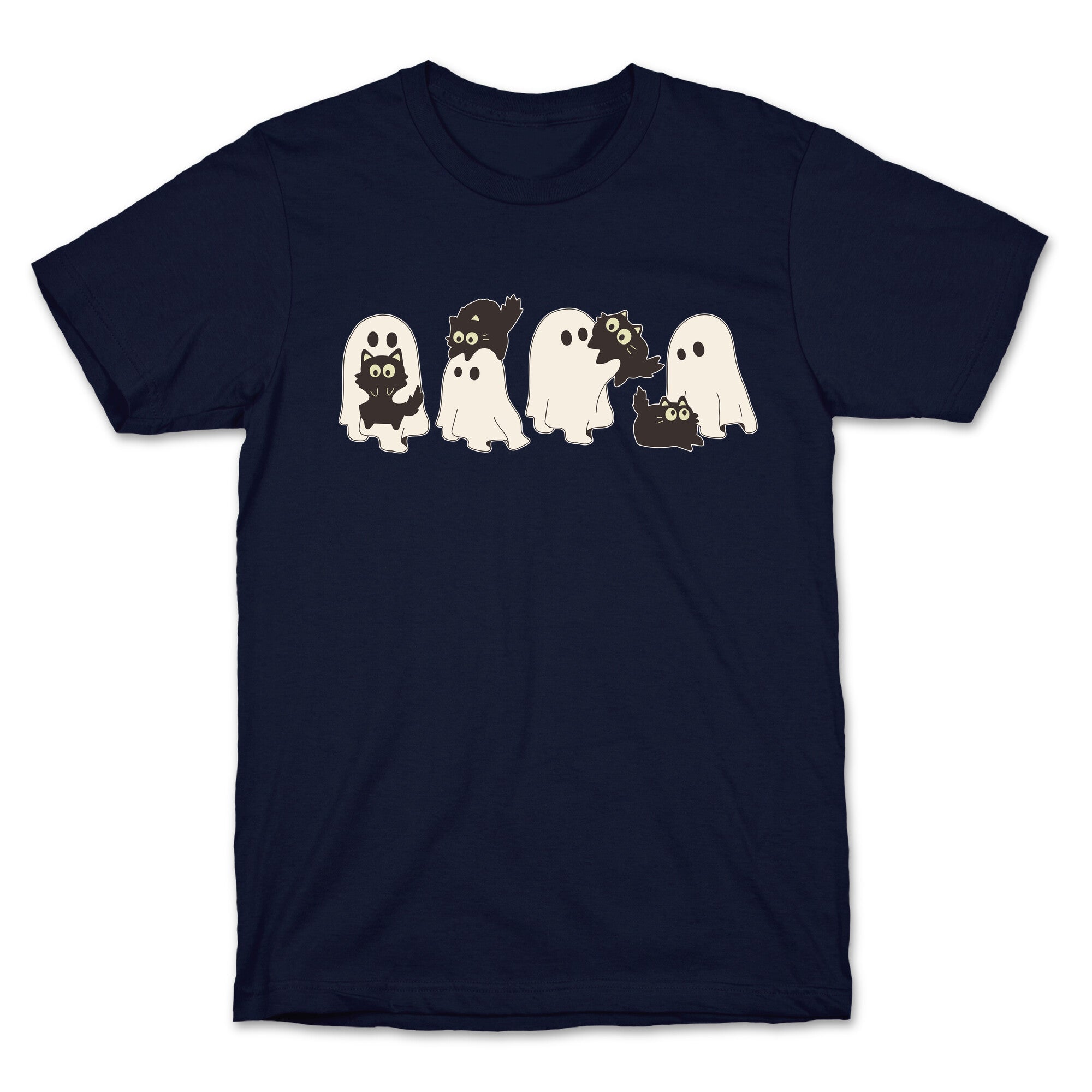 Cute Ghost Cats T-Shirt