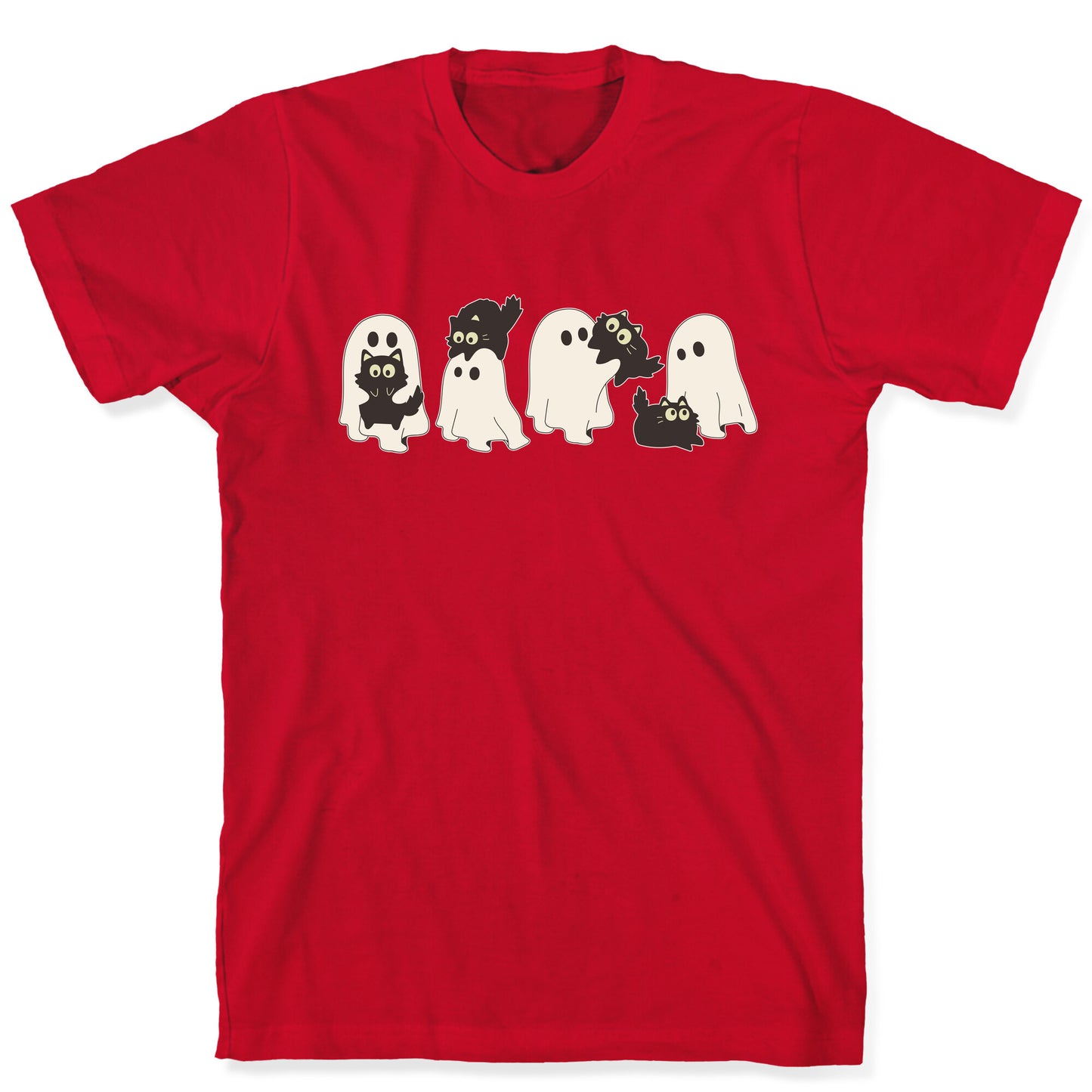 Cute Ghost Cats T-Shirt