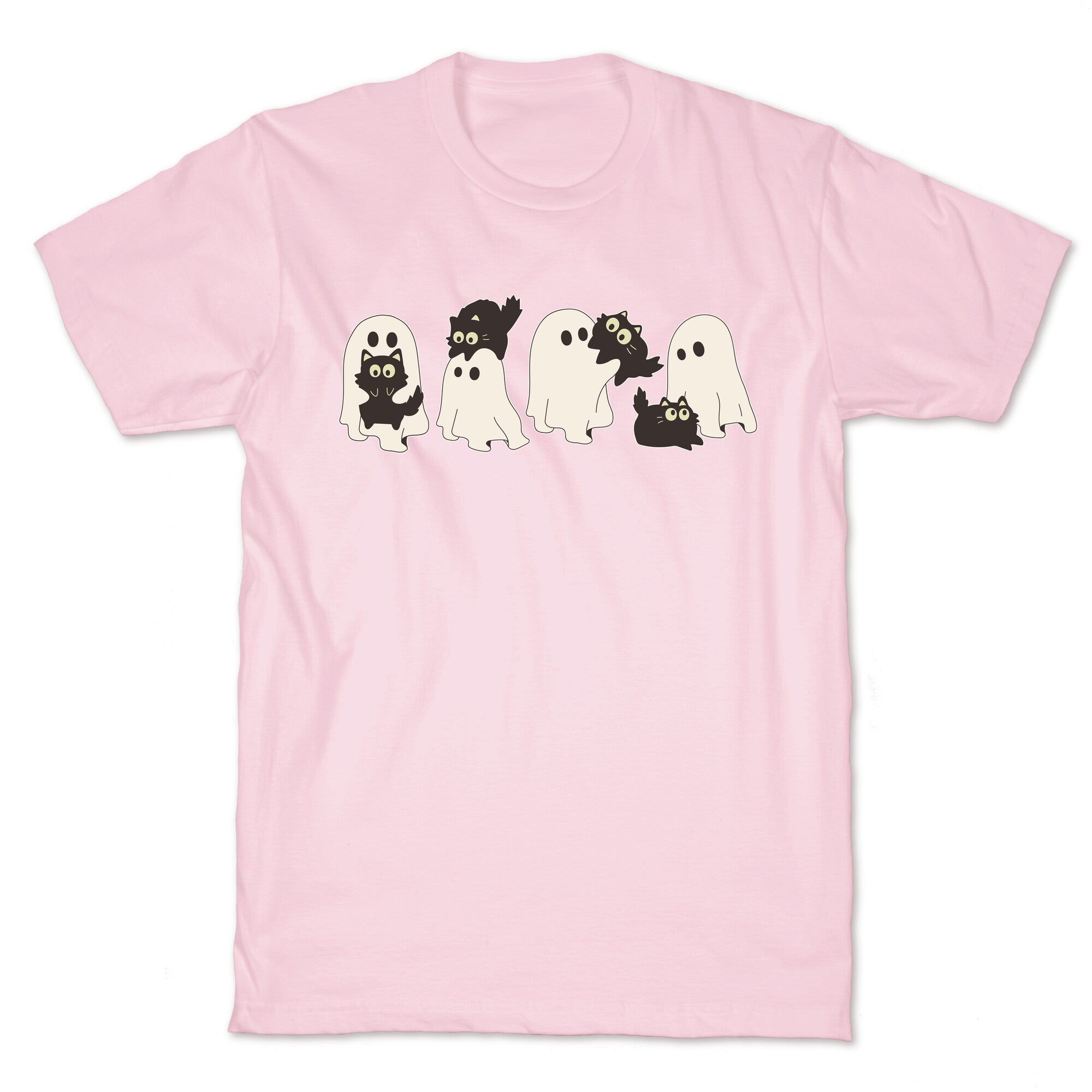Cute Ghost Cats T-Shirt
