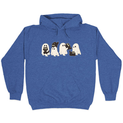 Cute Ghost Cats Hoodie