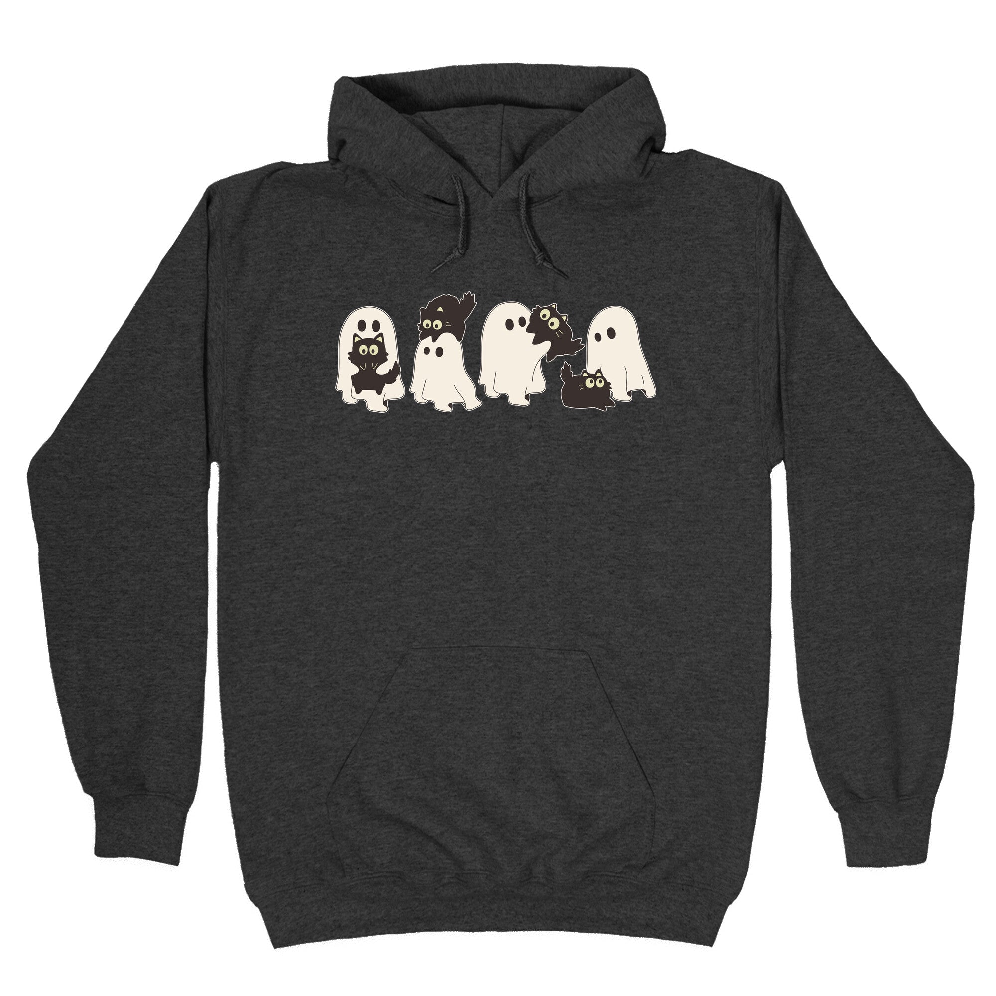 Cute Ghost Cats Hoodie