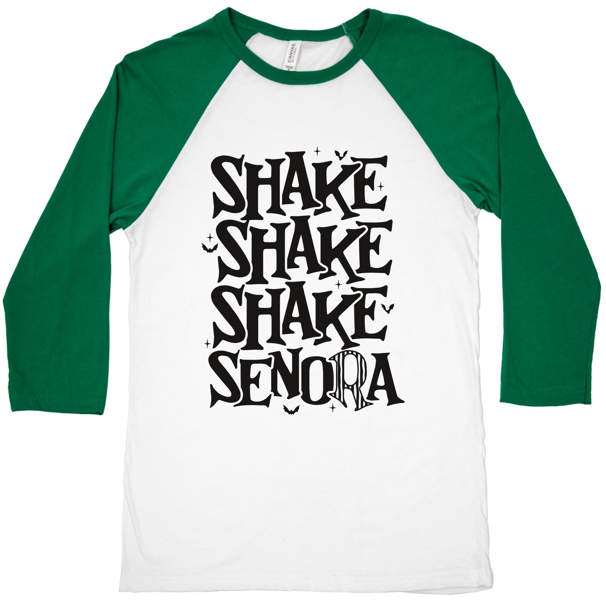 Beetlejuice Shake Senora Baseball Tee
