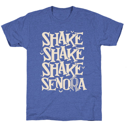 Beetlejuice Shake Senora Unisex Triblend Tee