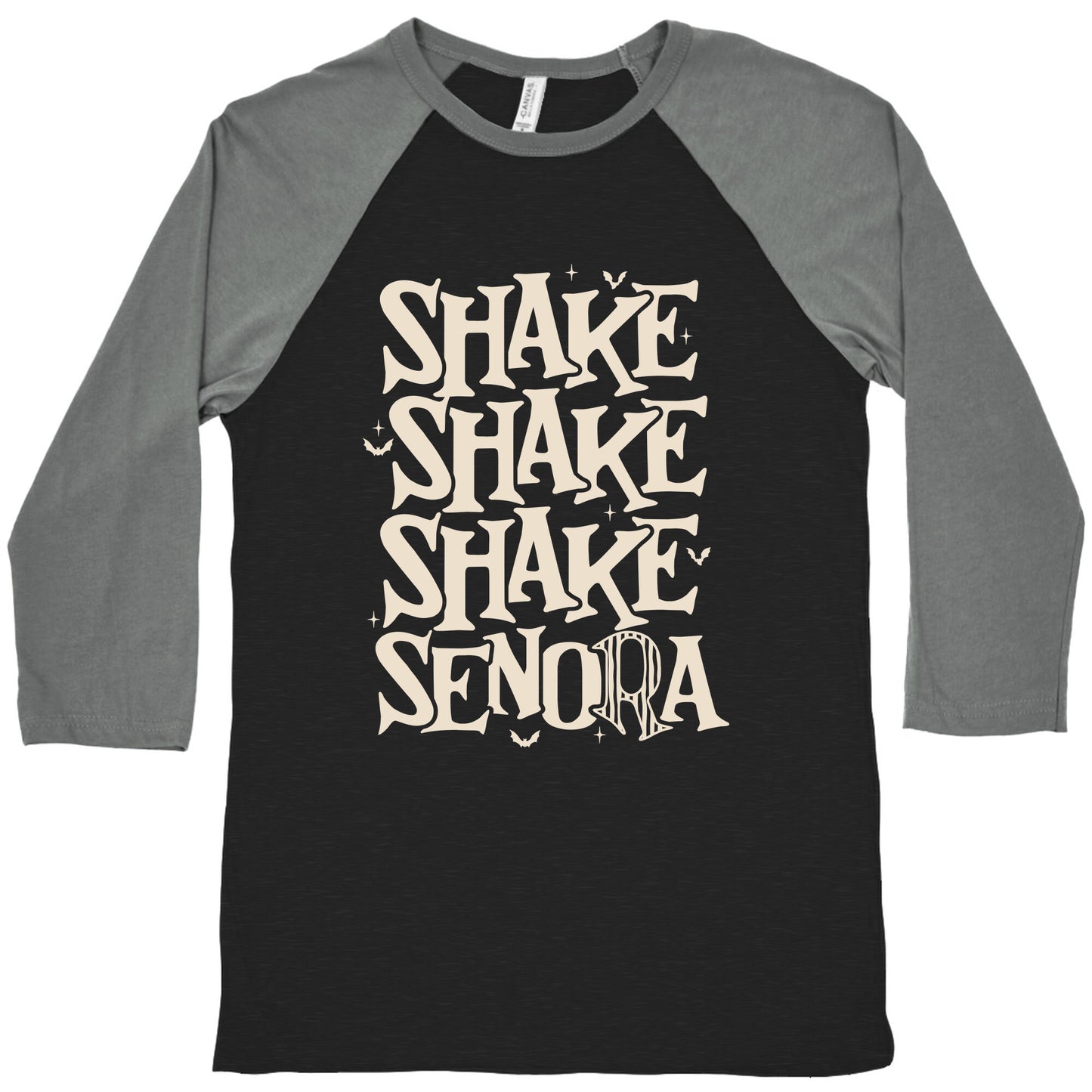 Beetlejuice Shake Senora Baseball Tee