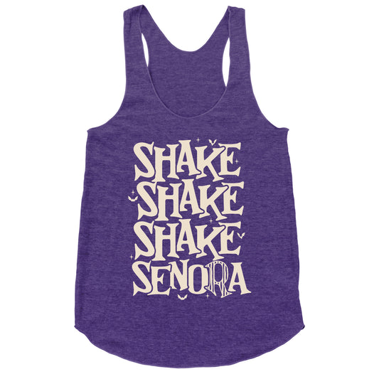 Beetlejuice Shake Senora Racerback Tank