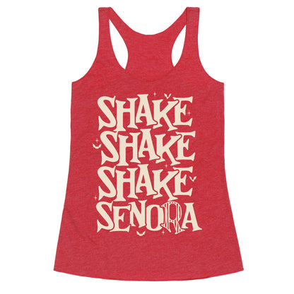 Beetlejuice Shake Senora Racerback Tank