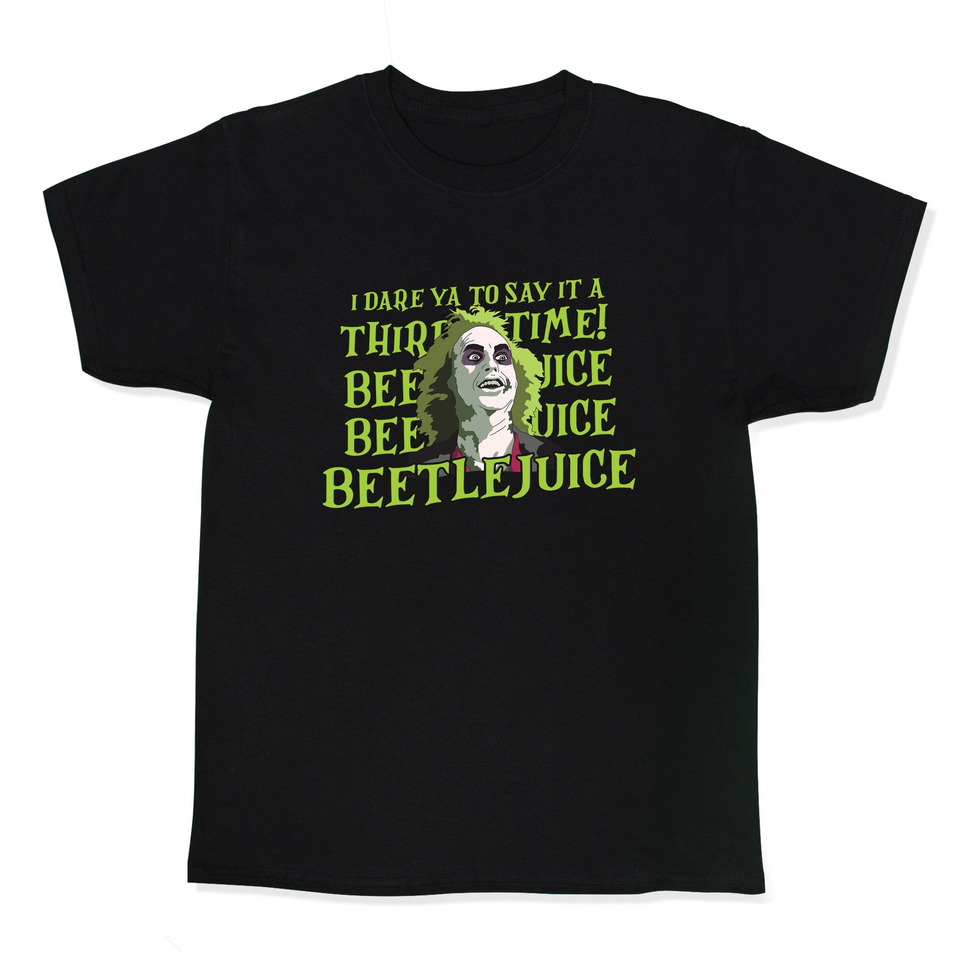 Beetlejuice I Dare Ya Kids Tee