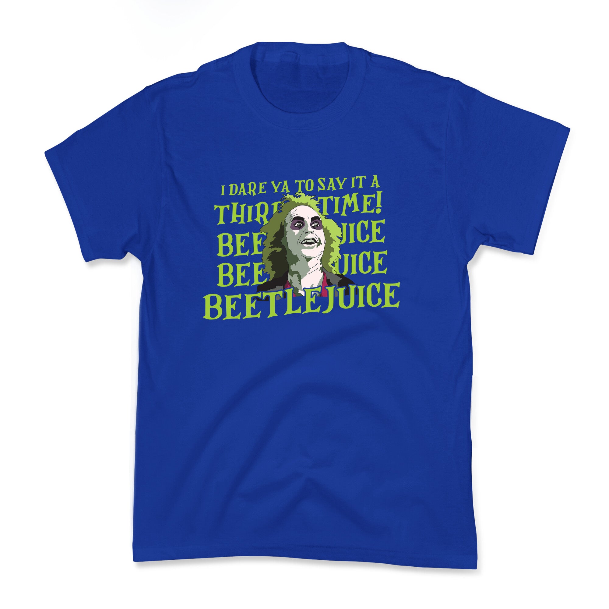 Beetlejuice I Dare Ya Kids Tee