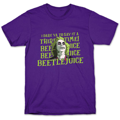 Beetlejuice I Dare Ya T-Shirt