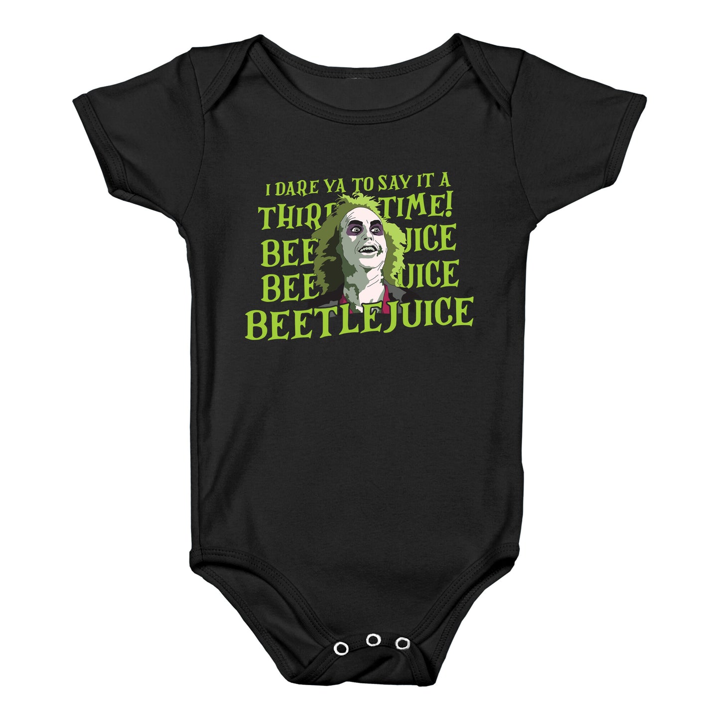 Beetlejuice I Dare Ya Baby One-Piece