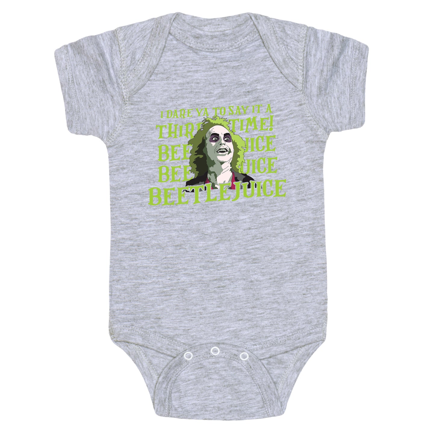 Beetlejuice I Dare Ya Baby One-Piece