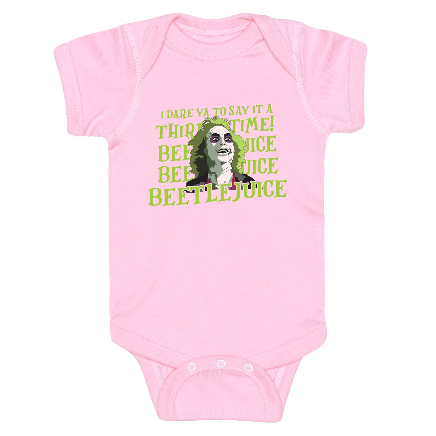Beetlejuice I Dare Ya Baby One-Piece