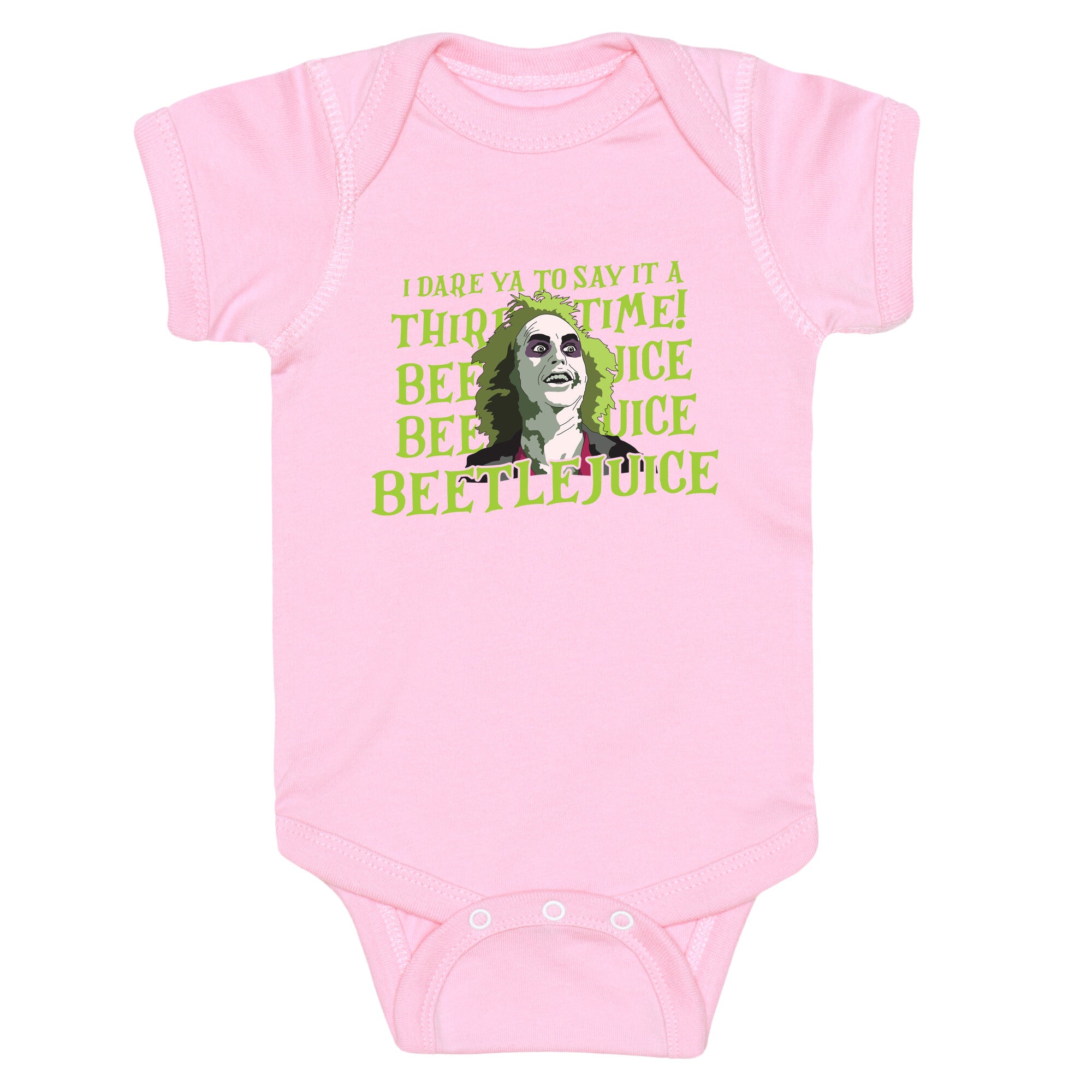 Beetlejuice I Dare Ya Baby One-Piece