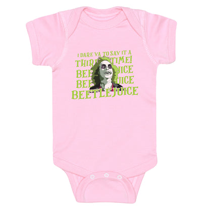 Beetlejuice I Dare Ya Baby One-Piece