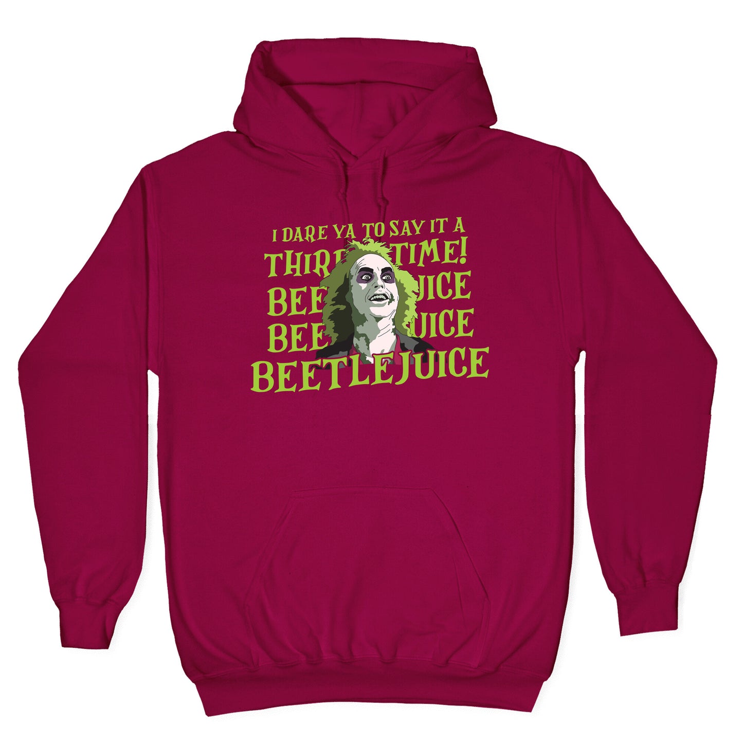 Beetlejuice I Dare Ya Hoodie