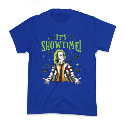 Beetlejuice Its Showtime Kids Tee