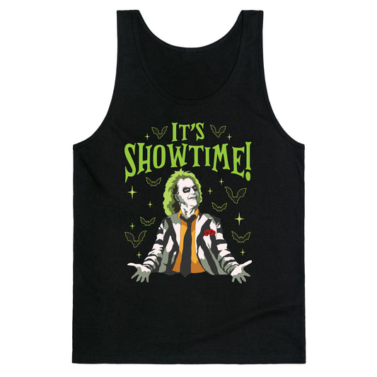 Beetlejuice Its Showtime Tank Top