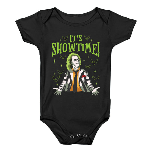 Beetlejuice Its Showtime Baby One-Piece