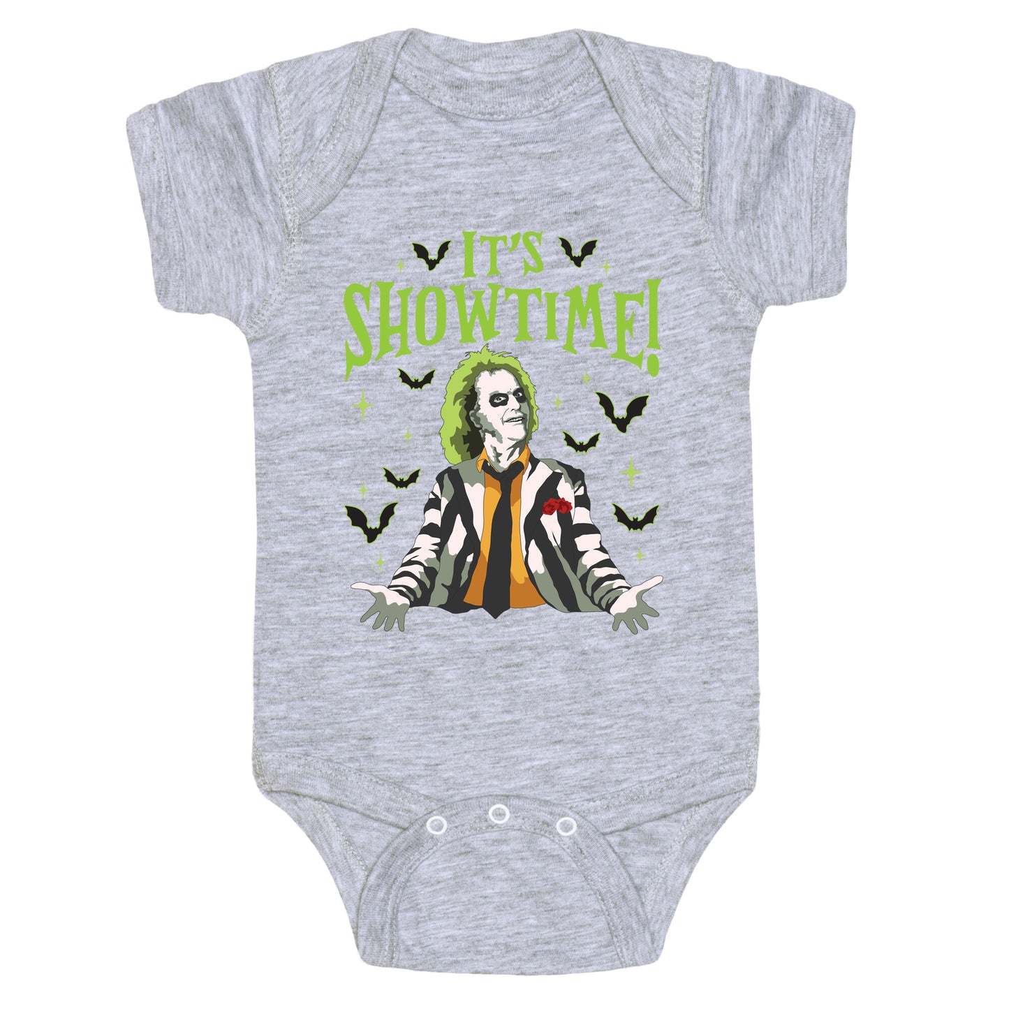 Beetlejuice Its Showtime Baby One-Piece