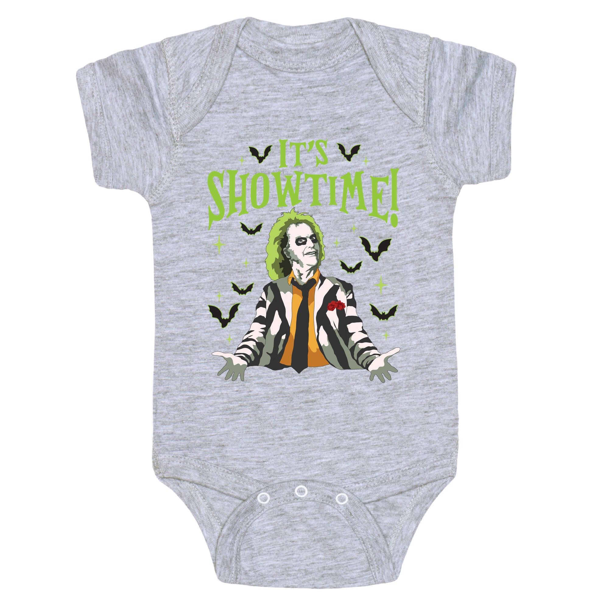 Beetlejuice Its Showtime Baby One-Piece