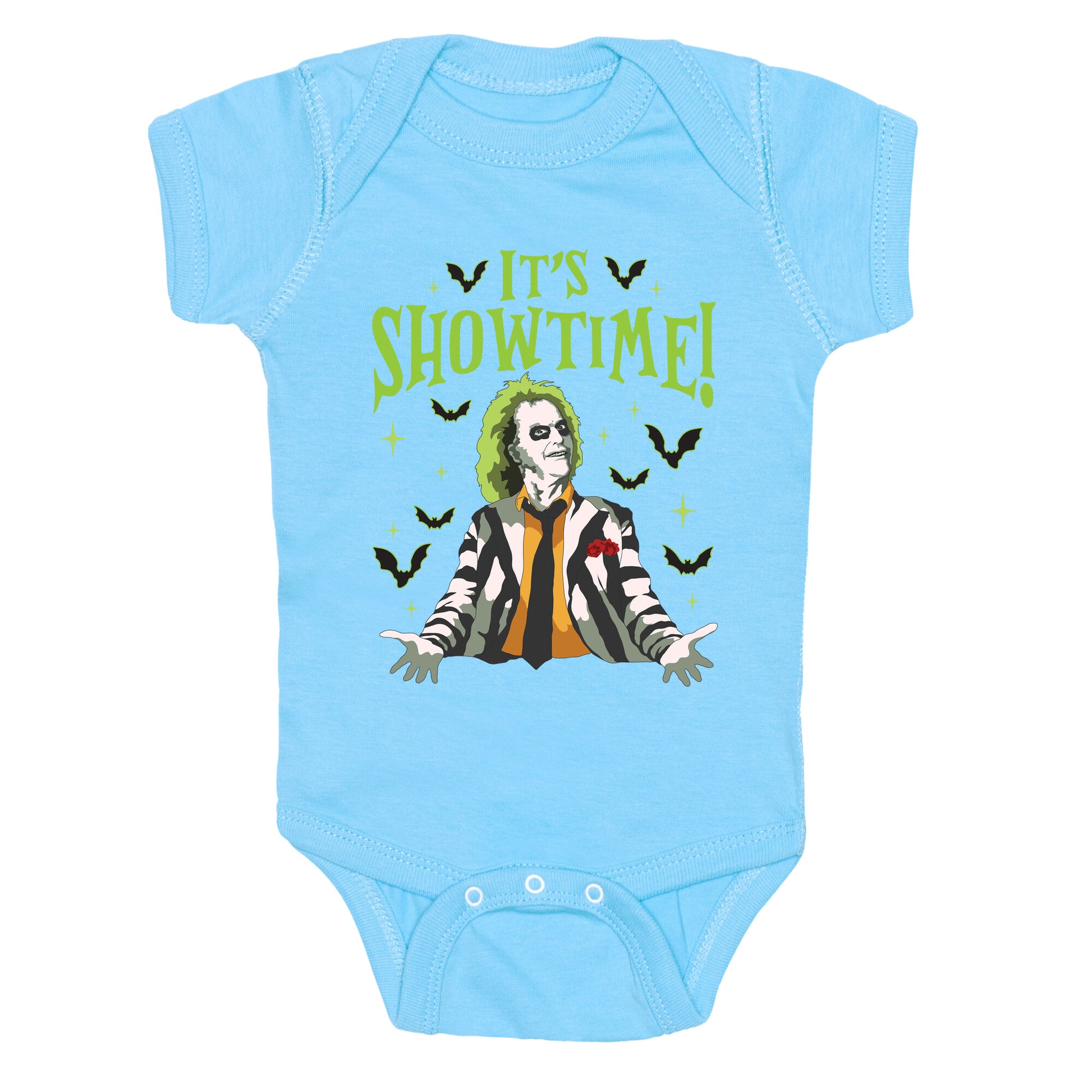 Beetlejuice Its Showtime Baby One-Piece