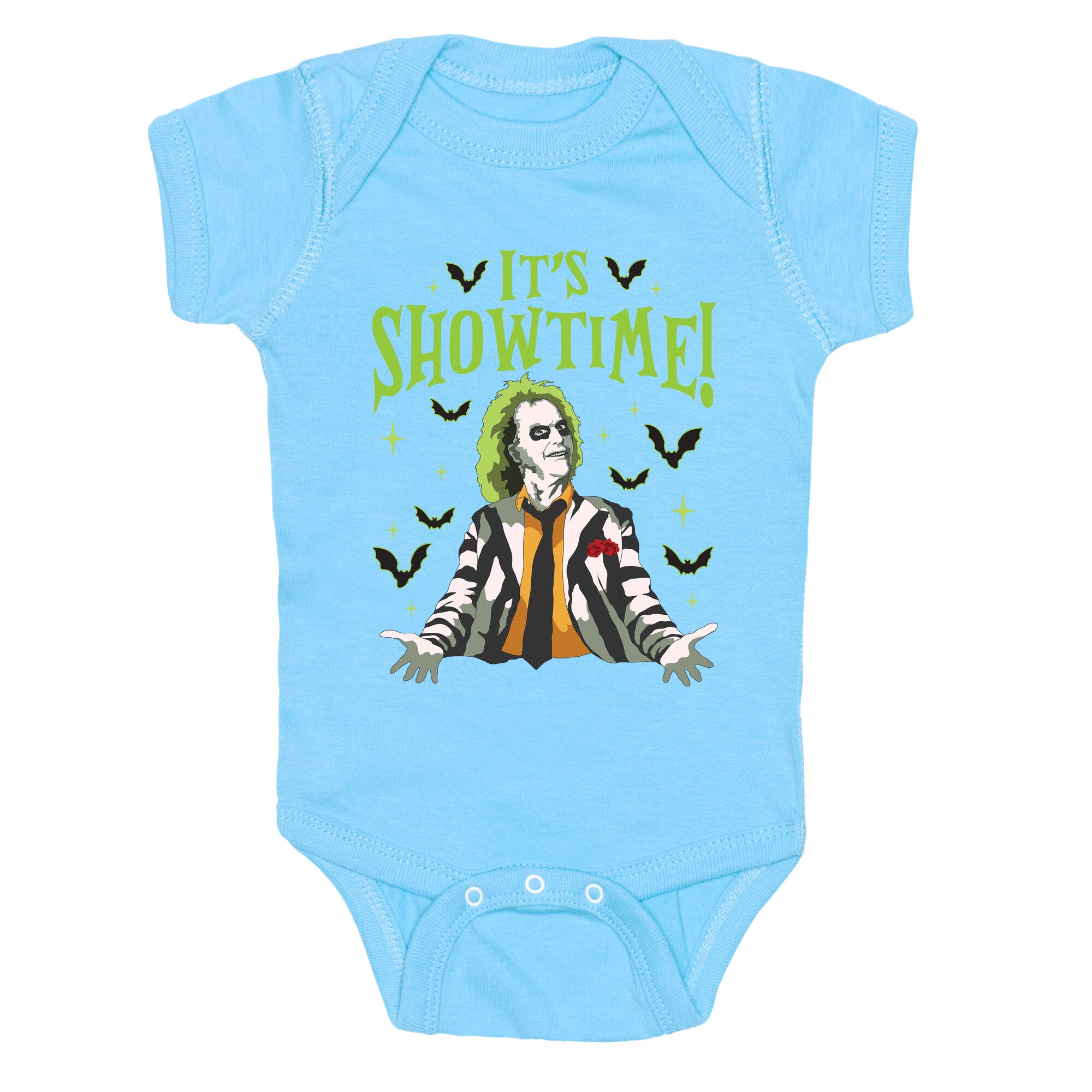 Beetlejuice Its Showtime Baby One-Piece