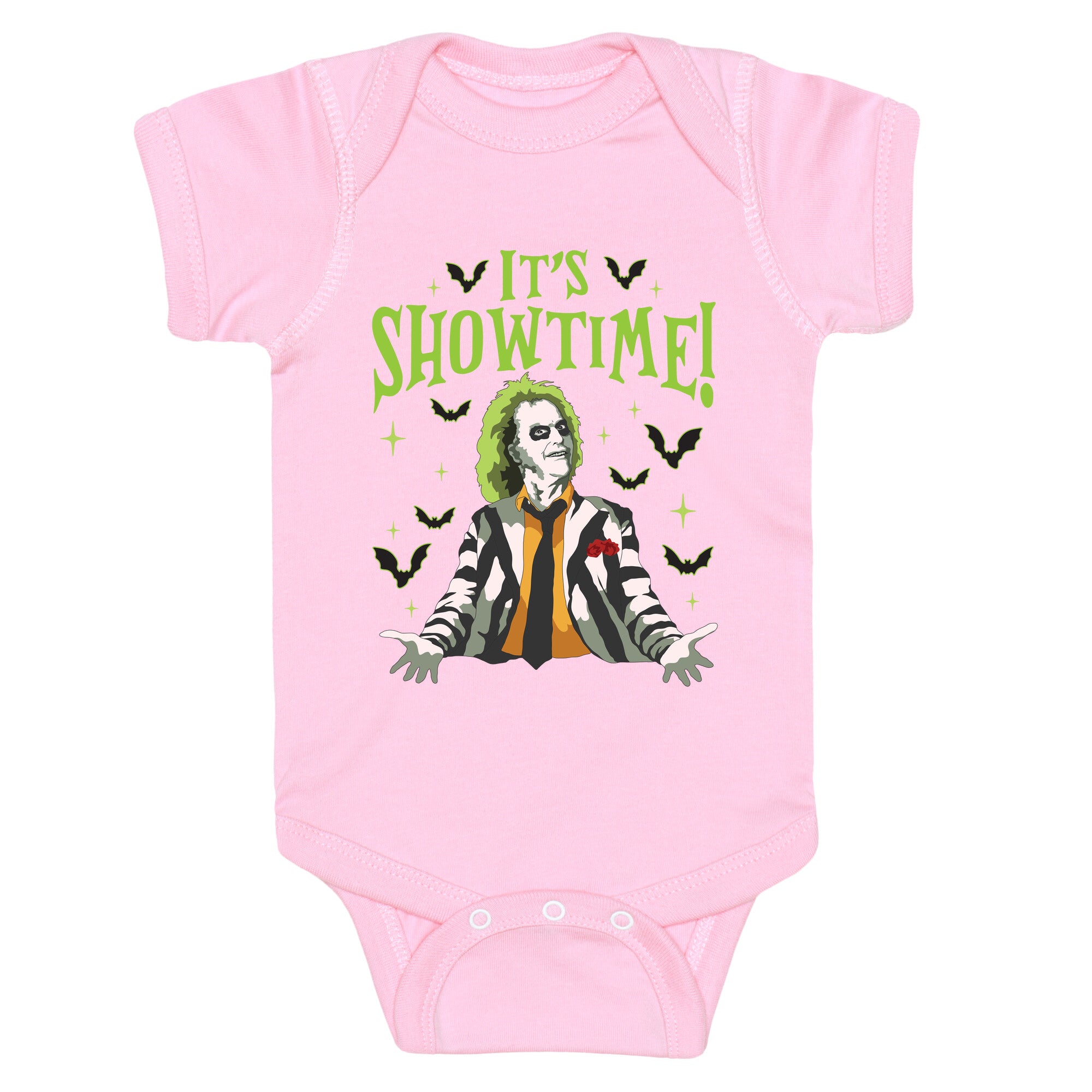 Beetlejuice Its Showtime Baby One-Piece