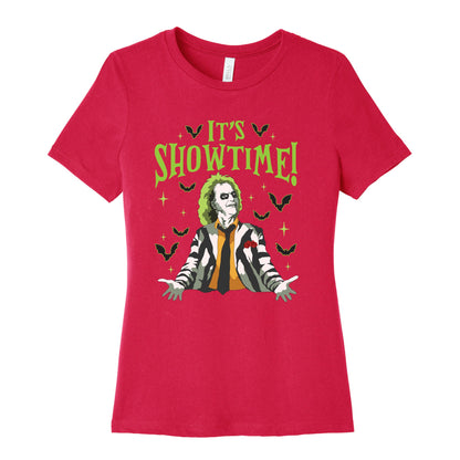 Beetlejuice Its Showtime Womens Cotton Tee
