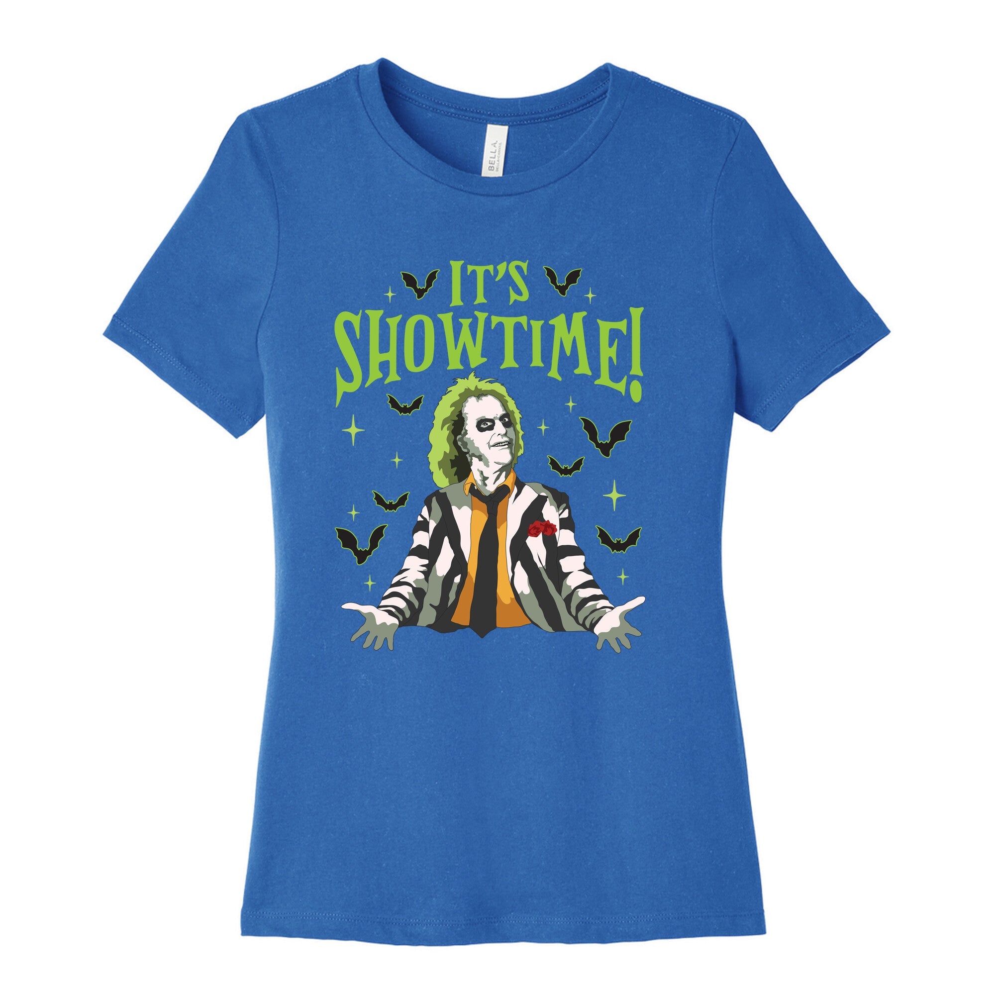Beetlejuice Its Showtime Womens Cotton Tee