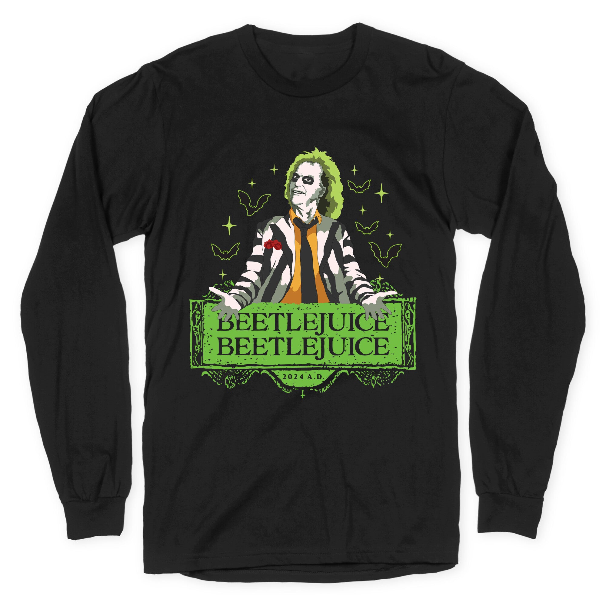 Beetlejuice Beetlejuice Longsleeve Tee