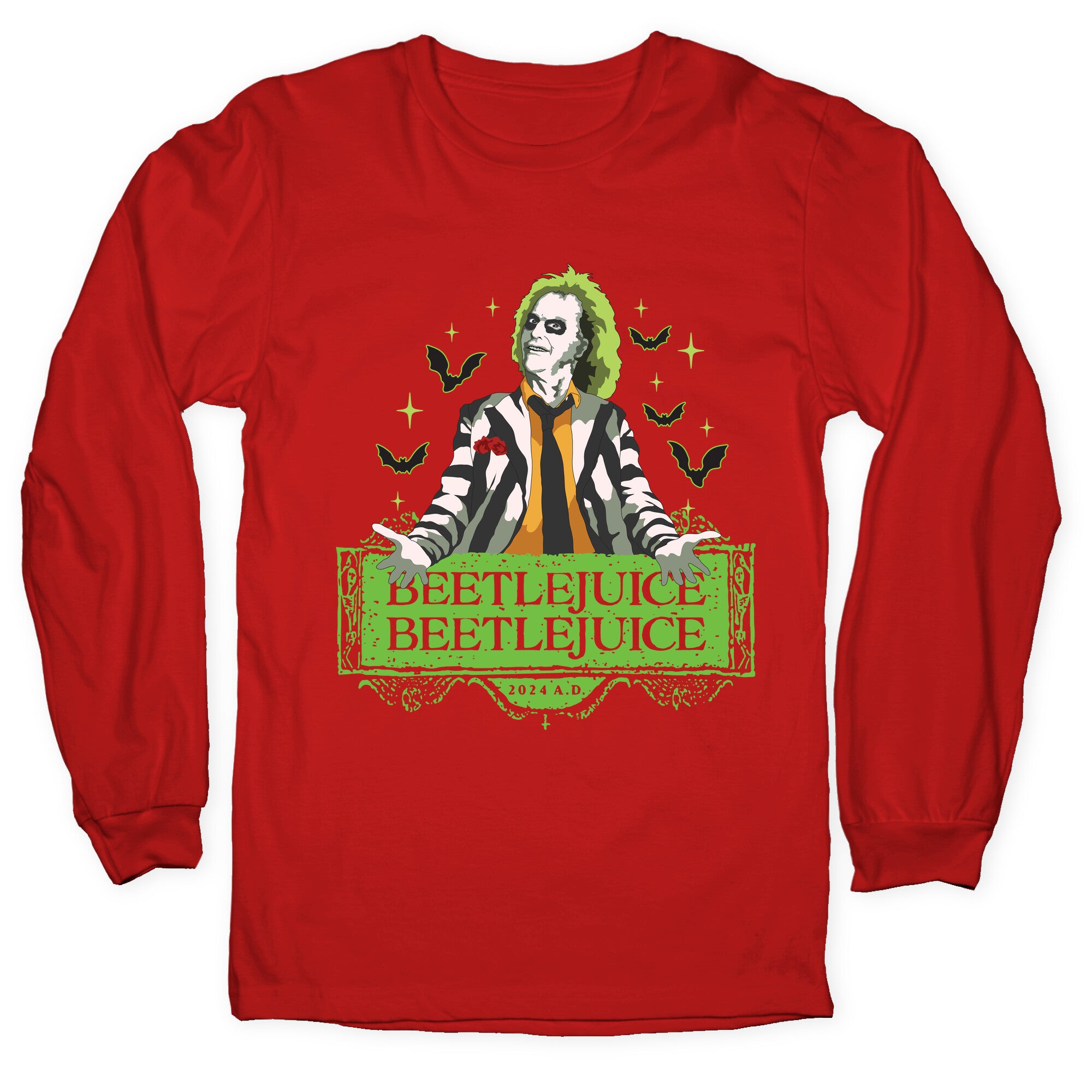 Beetlejuice Beetlejuice Longsleeve Tee