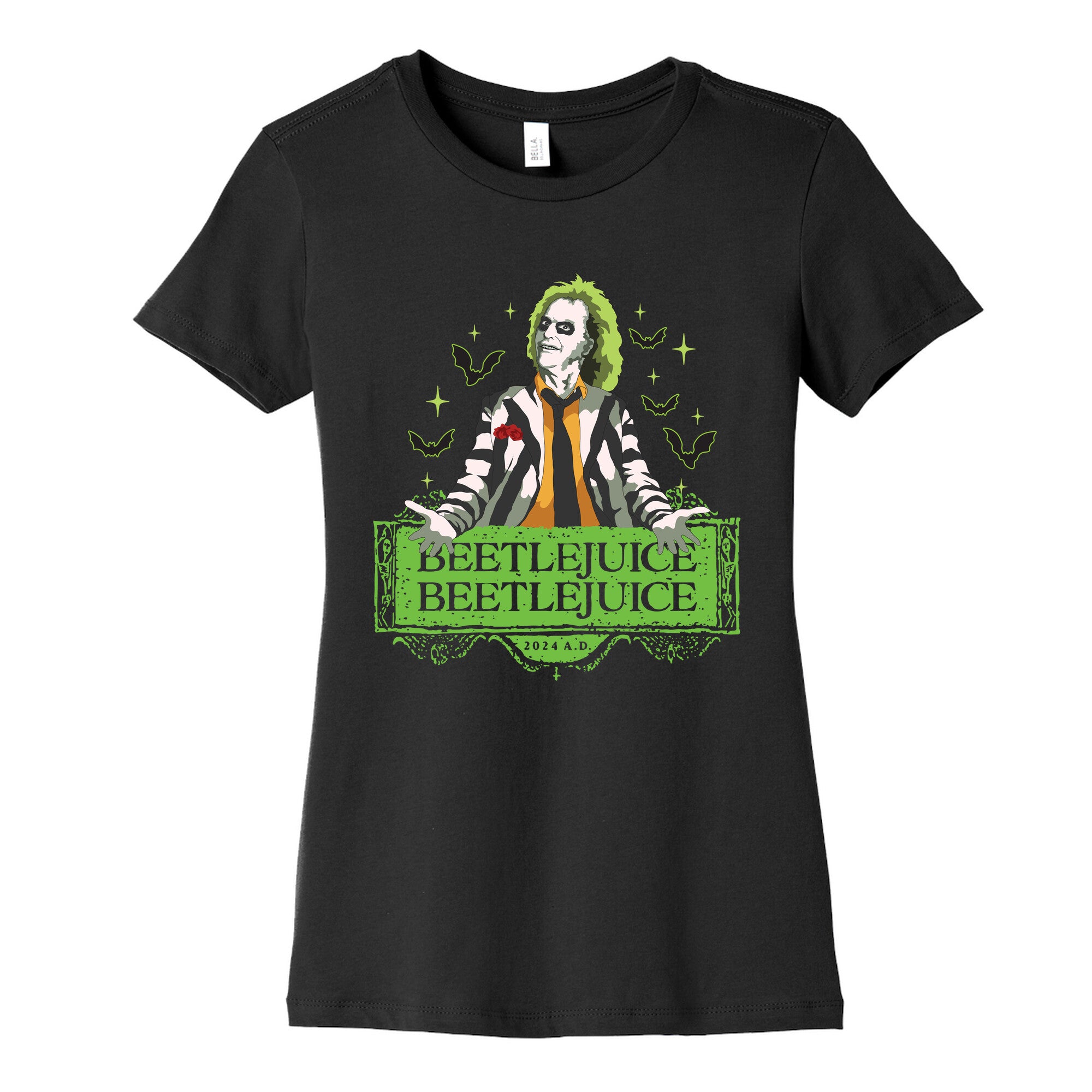 Beetlejuice Beetlejuice Womens Cotton Tee