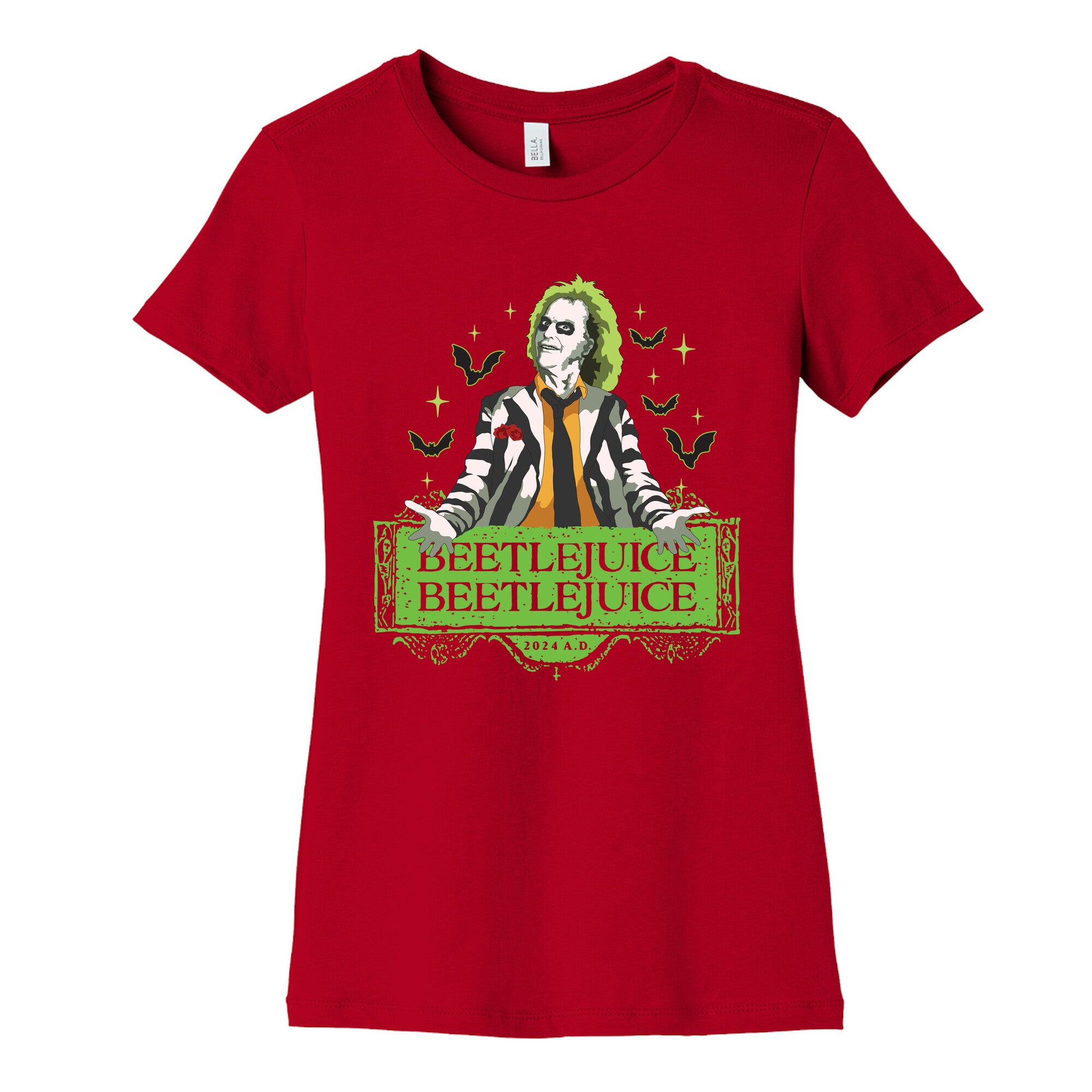 Beetlejuice Beetlejuice Womens Cotton Tee