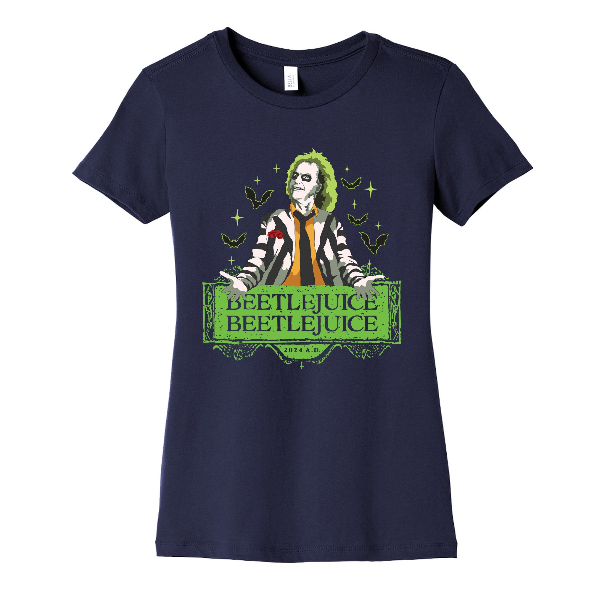 Beetlejuice Beetlejuice Womens Cotton Tee