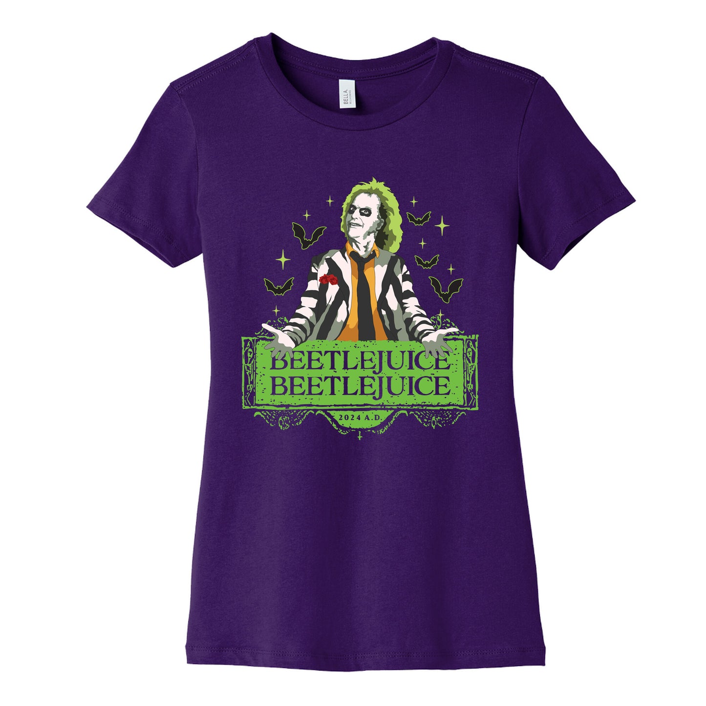 Beetlejuice Beetlejuice Womens Cotton Tee