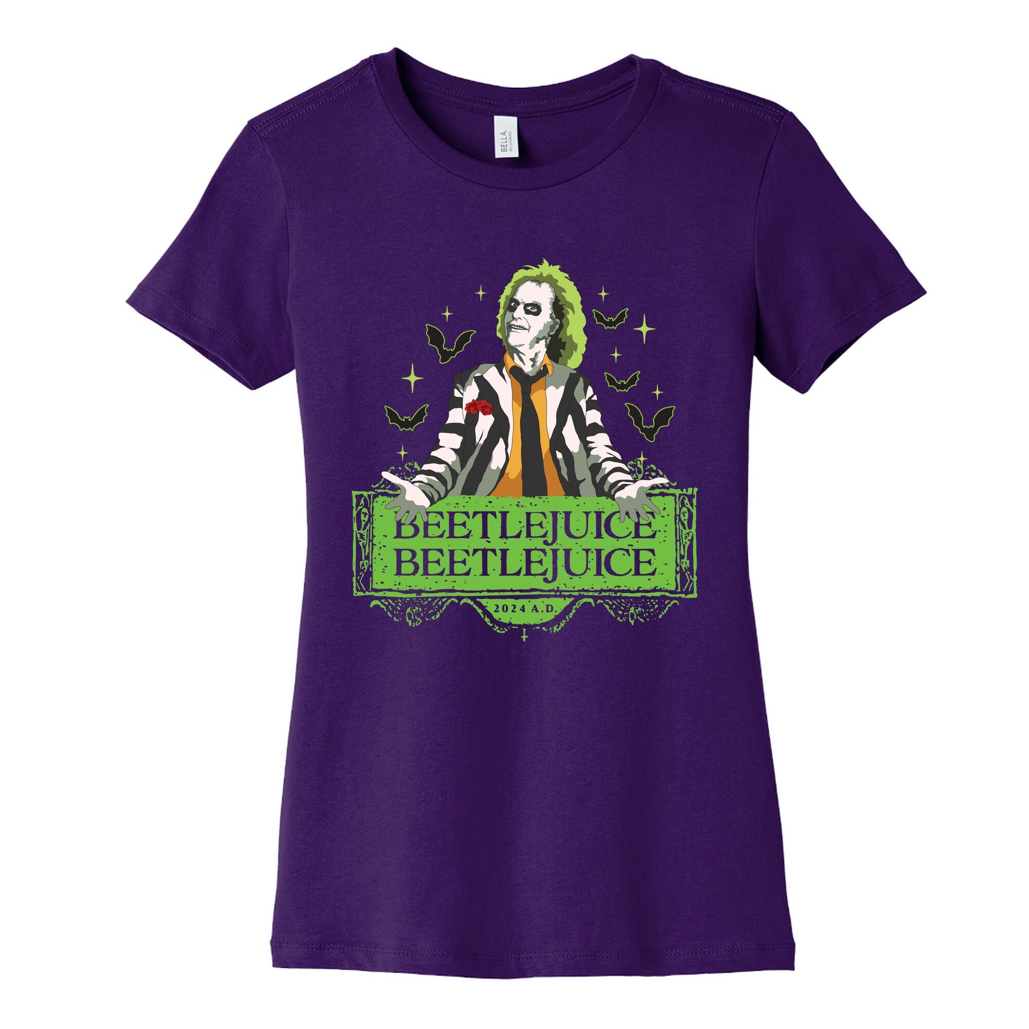Beetlejuice Beetlejuice Womens Cotton Tee