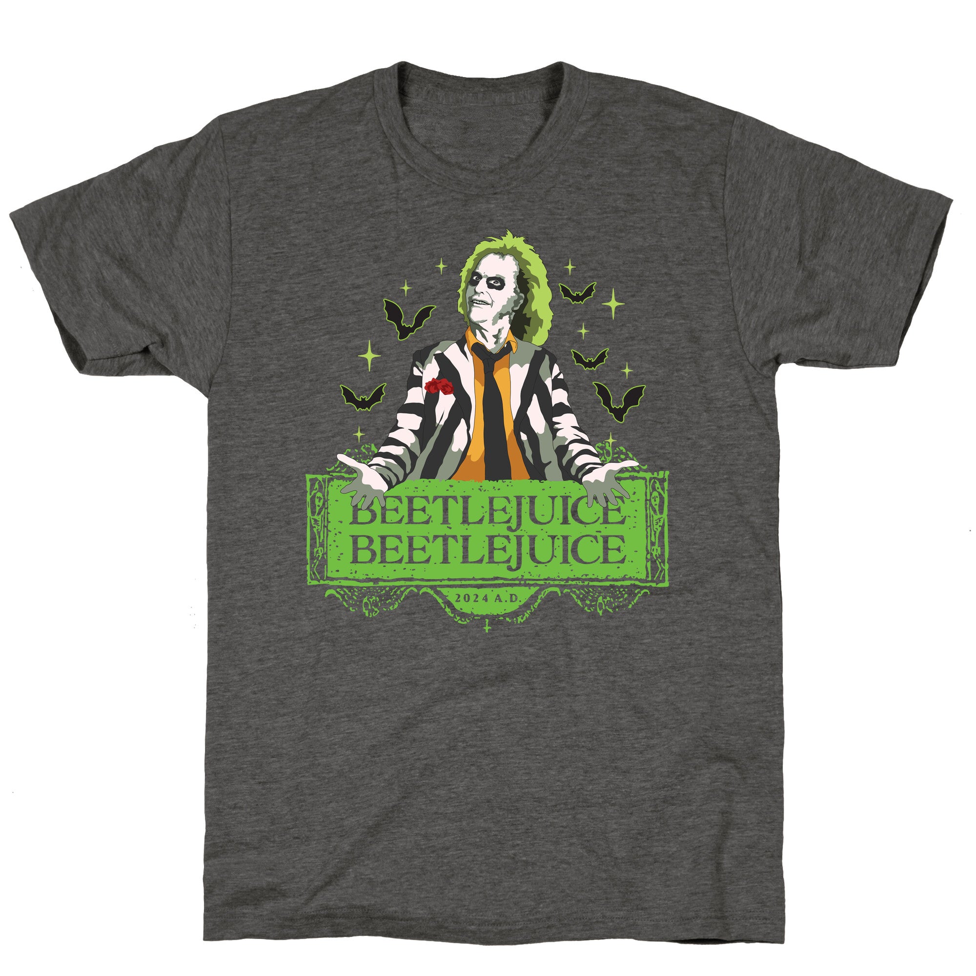 Beetlejuice Beetlejuice Unisex Triblend Tee