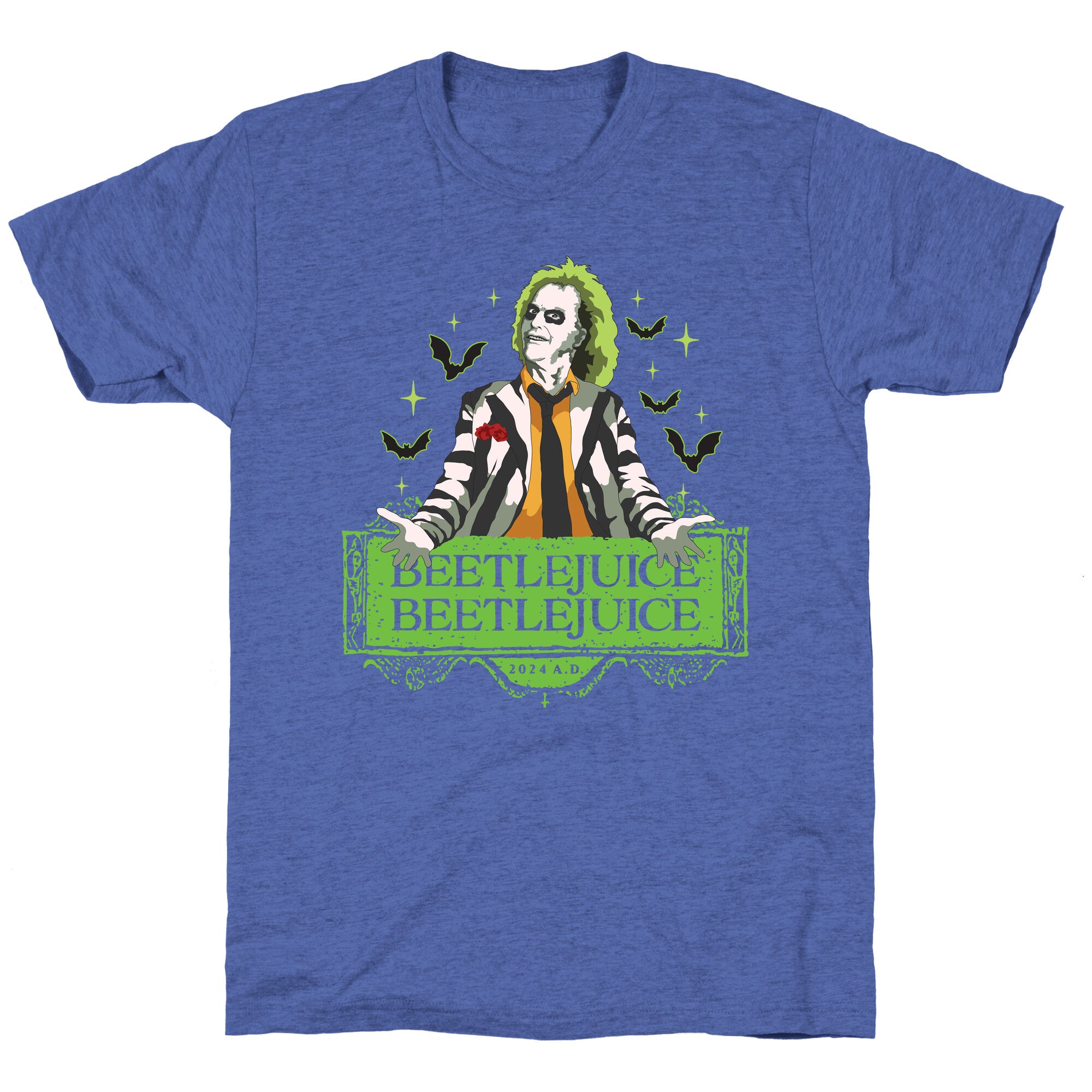 Beetlejuice Beetlejuice Unisex Triblend Tee