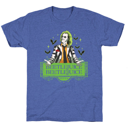 Beetlejuice Beetlejuice Unisex Triblend Tee