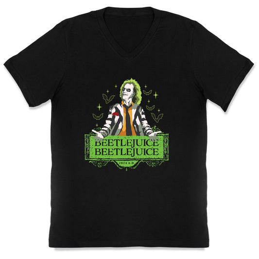 Beetlejuice Beetlejuice V-Neck