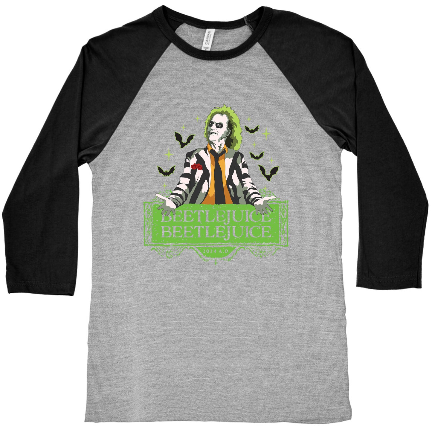 Beetlejuice Beetlejuice Baseball Tee