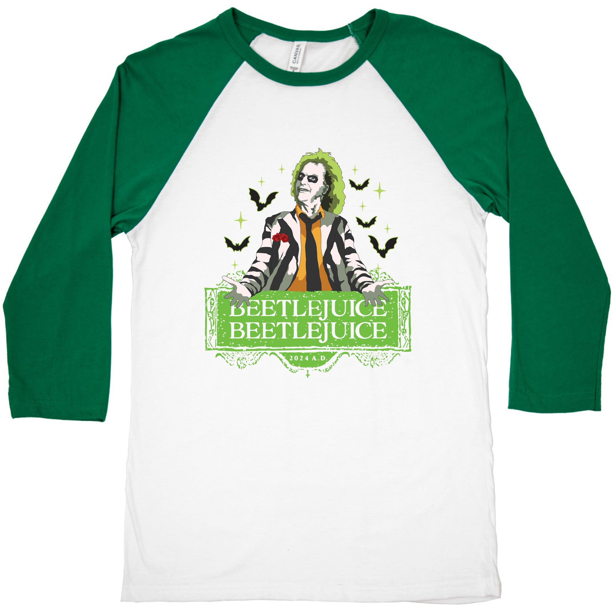 Beetlejuice Beetlejuice Baseball Tee