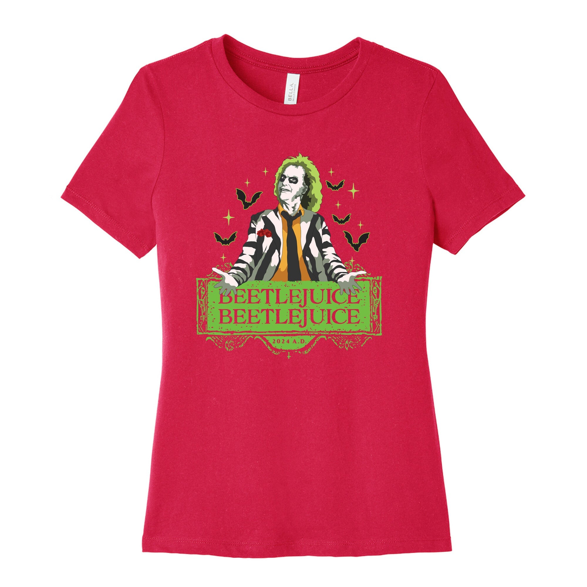 Beetlejuice Beetlejuice Womens Cotton Tee