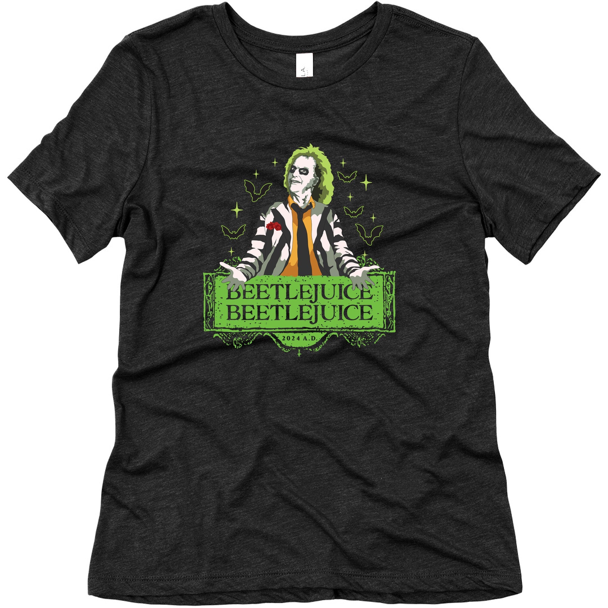 Beetlejuice Beetlejuice Womens Triblend Tee