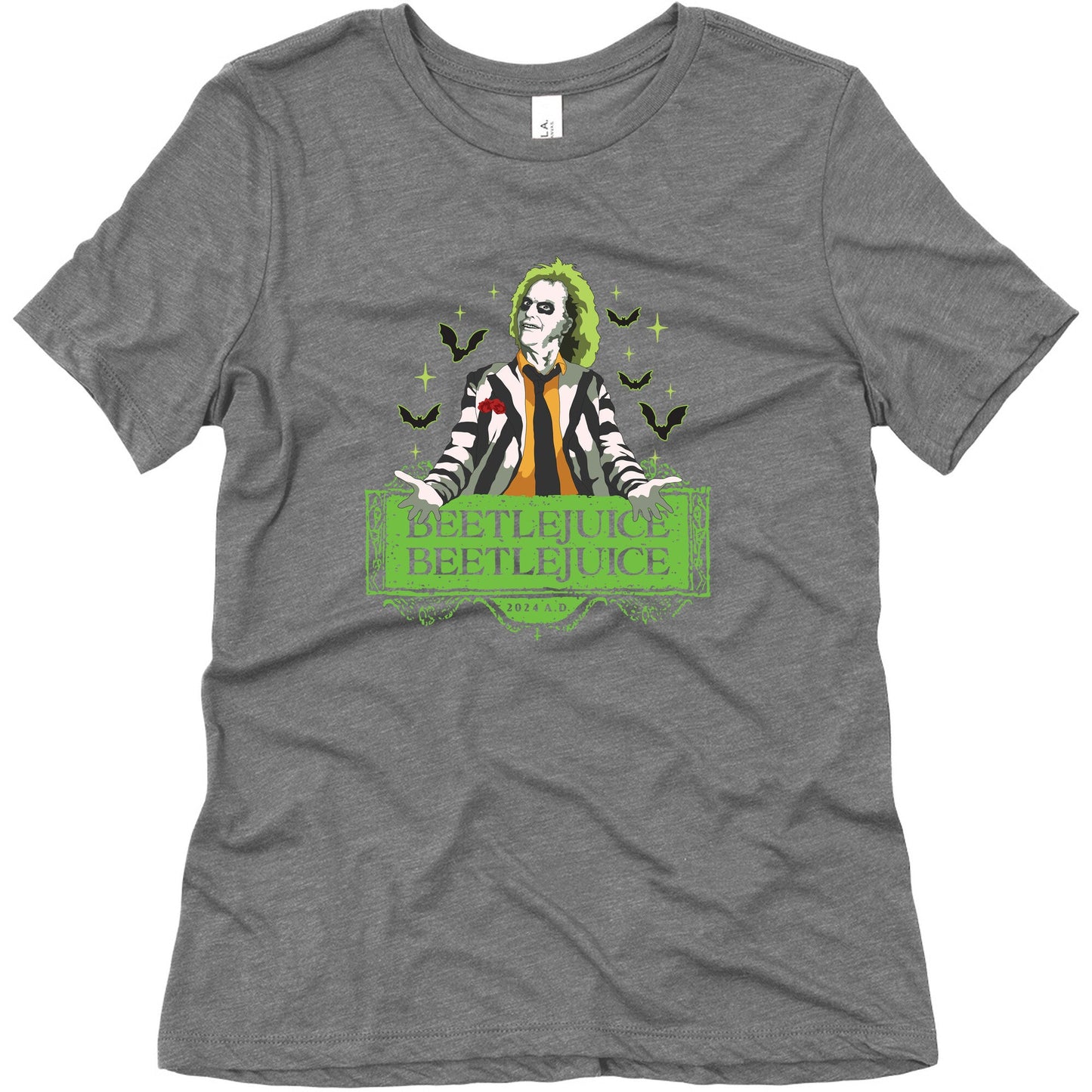 Beetlejuice Beetlejuice Womens Triblend Tee