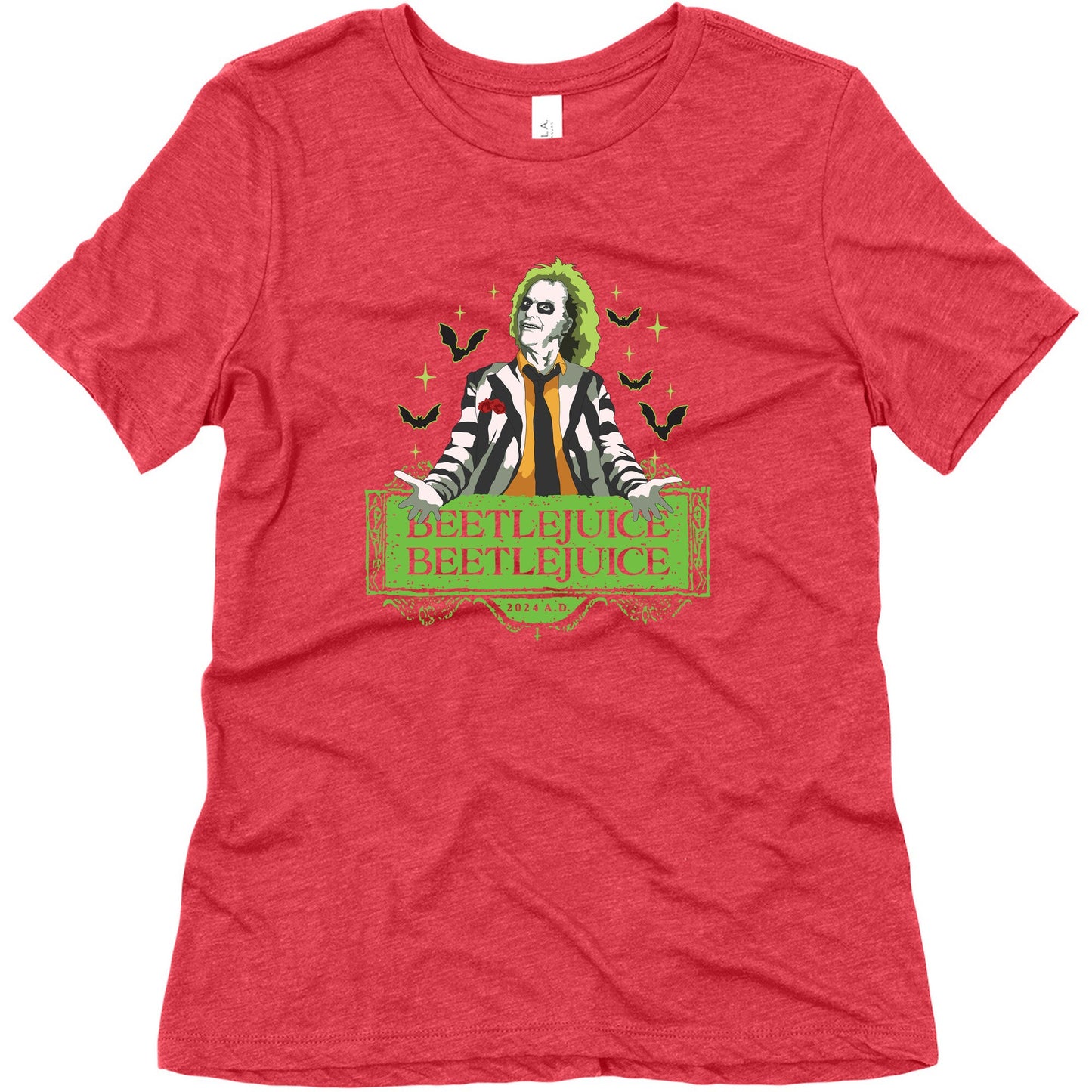 Beetlejuice Beetlejuice Womens Triblend Tee